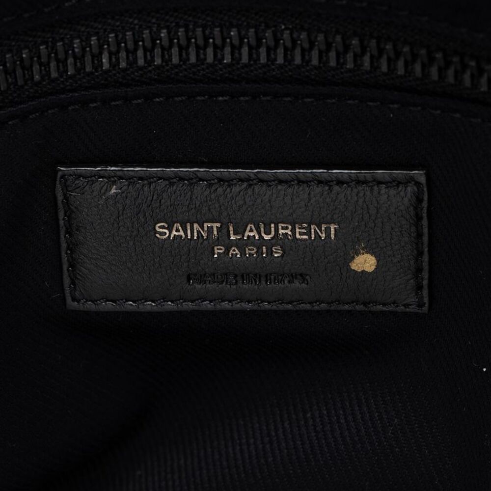 Saint Laurent Lambskin Logo Puffer Duffle - Picture 8 of 14